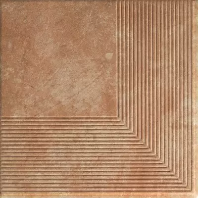 Grupa Paradyz Ilario Ochra Corner Stair Tread 30x30