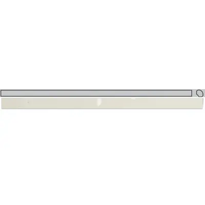 WOW Mestizaje / Zellige 130775 Rounded Edge White 1,1x12,5