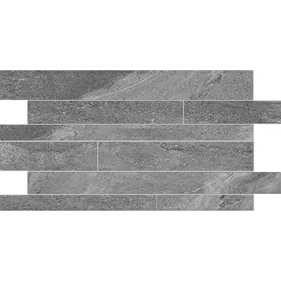 Casa Dolce Casa Stones and More 2.0 742282 Burl Gray Matte Modulo Listello Sfalsato 30x60