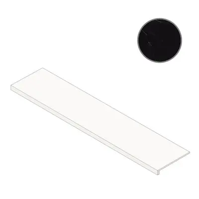Atlas Concorde Russia Empire 620070002053 Calacatta Black Scalino Frontale 33x160