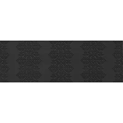 Mutina Bas-Relief PUBG02 Garland Relief Nero 18x54