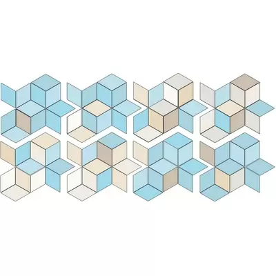 Mutina Tex RERUN09 Runner 9 Set 8 Pcs 35x40.4 70x162
