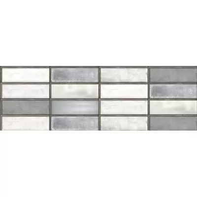 Iris Ceramica Industrial Glass 754925 Steelglass 30x10