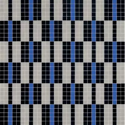 Bisazza Decori 20 06004249VL Alternance Bleue 64.7x64.7
