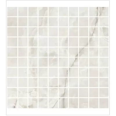 Casa Dolce Casa Onyx&amp;More 767662 White Onyx Satin Mos 3x3 30x30