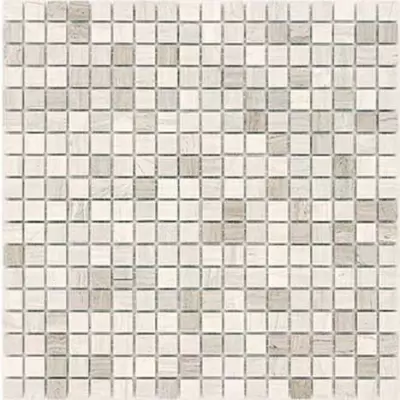 Caramelle Pietrine 4 мм Travertino Silver 15x15х4 матовая 30.5x30.5