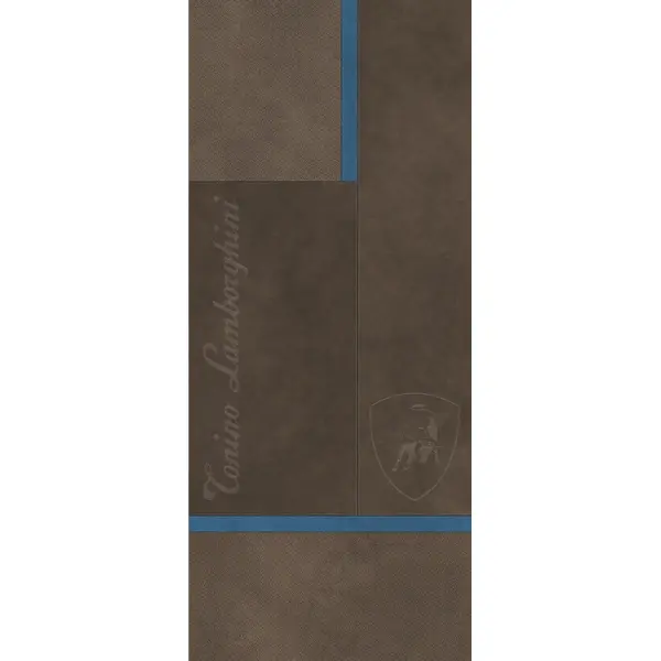 Tonino Lamborghini Korium 167581 Brown Blue Square Logo 120x280 - керамическая плитка и керамогранит