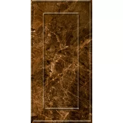 Керамин Букингем 3Д коричневая 30x60