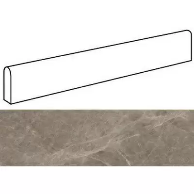 Atlas Concorde Marvel Edge AFBA Gris Supreme Battiscopa Lapp. 60x7.2