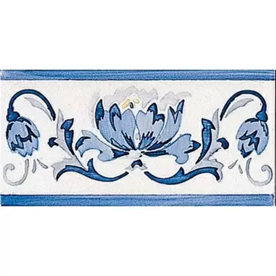 Adex Modernista ADMO3033 Cenefa Benidoleig Pb Azul CC B 7,5x15