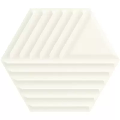 Grupa Paradyz Woodskin Bianco Heksagon Struktura C Sciana 19,8x17,1