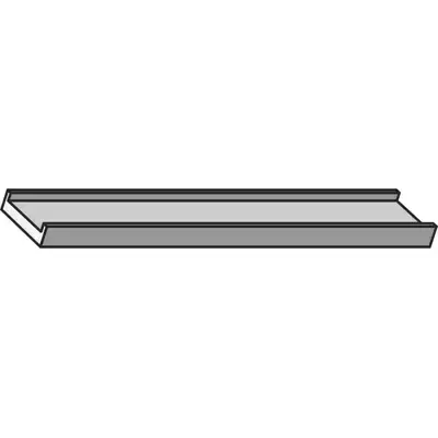 Mutina Mistral BOIP03 Profilo In Salice Black 15,7x300