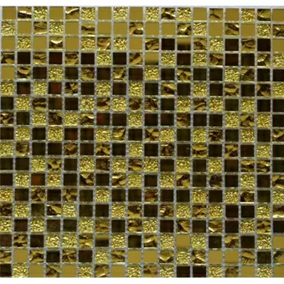 Bonaparte Мозаика стеклянная Mirror gold 30x30