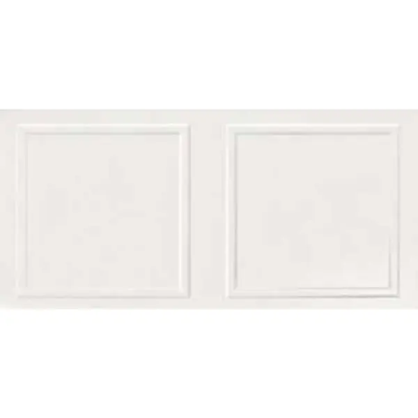 ABK Boiserie 0017927 Square White Natural Ret 60x120 - керамическая плитка и керамогранит