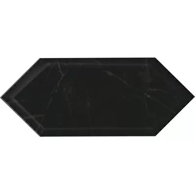 Kerama Marazzi Келуш 35010 Грань Черный Глянцевый 14x34