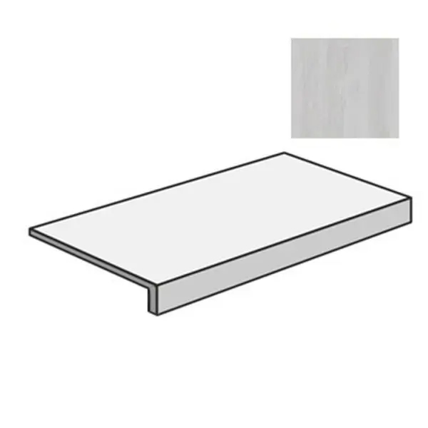 Flaviker PI.SA Double 0014901 Gradone Top Linear Grey Nat 32x120