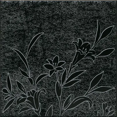 Kerama Marazzi Барберино HGD\B569\5292 5 чёрный глянцевый 20x20