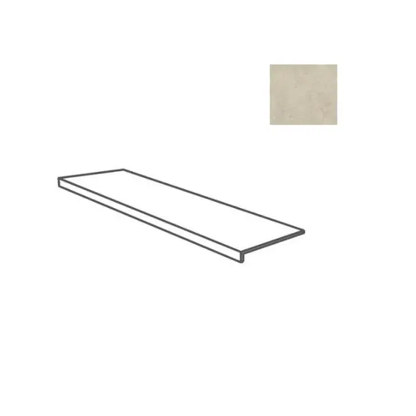 Impronta italgraniti Calcis CL03GT2 Gradone con Toro Visone 33x120 - керамическая плитка и керамогранит