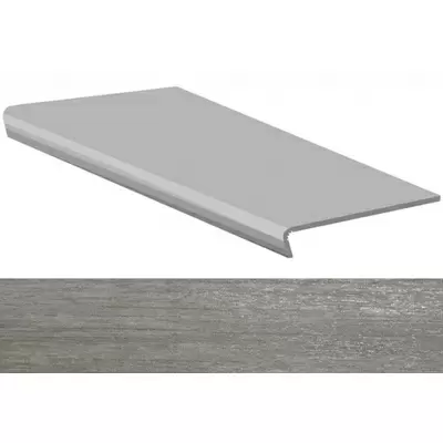 Casalgrande Padana Metalwood 7618595 Gradone Argento Naturale 60x33