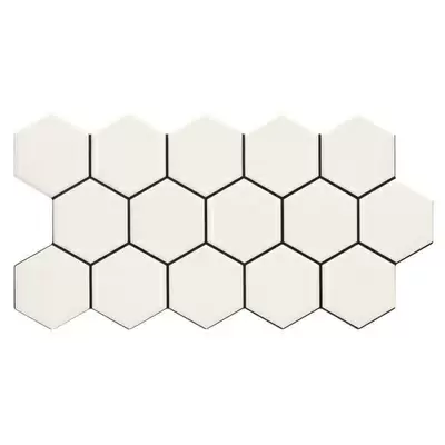 Realonda Rhombus Hex Snow 26.5x51