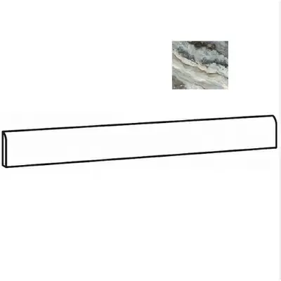 Sant Agostino Mystic CSABMYOK60 Battiscopa 60 Ocean Kry 7.3x60