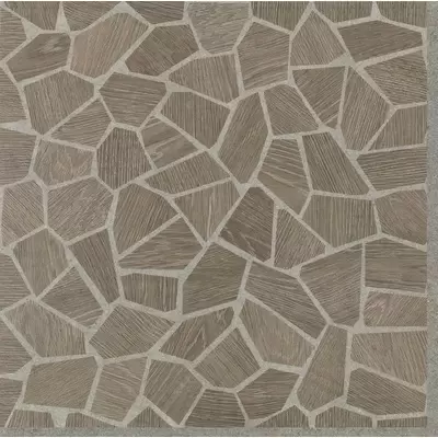 Piemmegres (Piemme Ceramiche) Bits And Pieces 1170 Pewter Smoke Facet Corner Nat-Ret 60x60