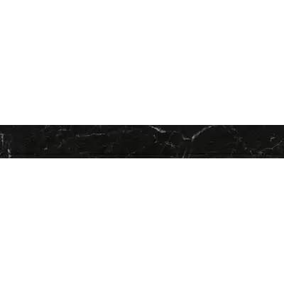 Panaria Eternity PGZENL3 Listello Marquina Black Lux Rect 7x60