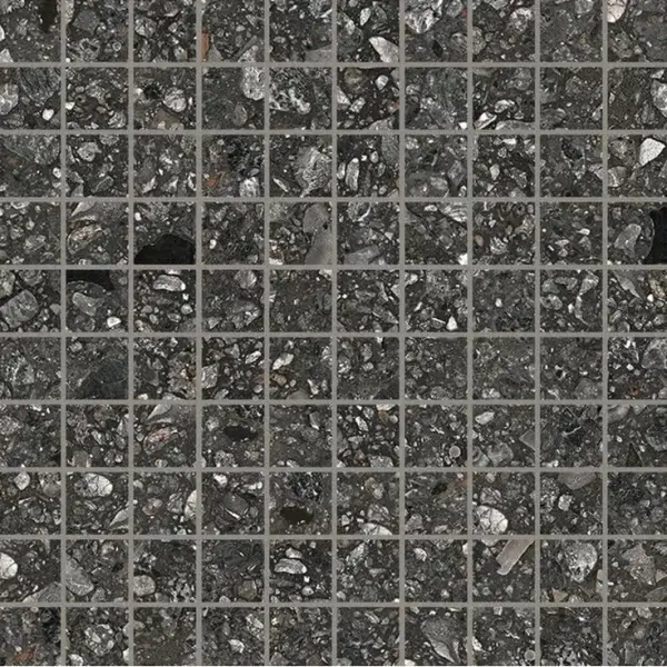 Cerim Ceramiche Match Up 772275 Liquorice Mix Comfort Mos 30x30
