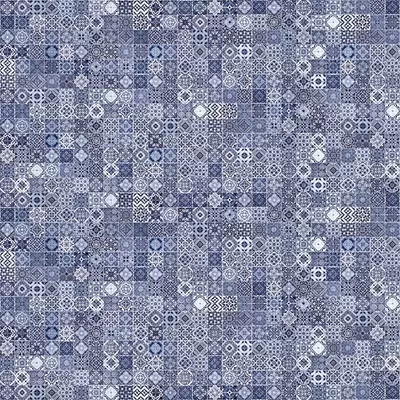 Cersanit Hammam HA4R042D Голубой 42x42