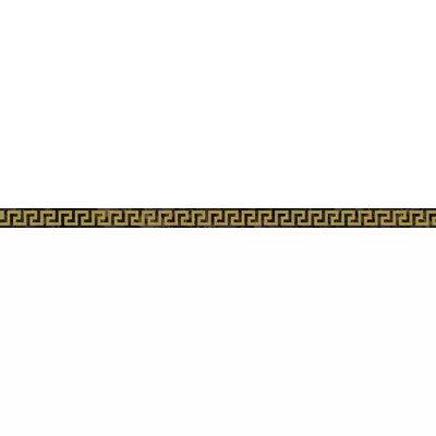 Versace Meteorite 47284 Listello Greca Lappato Moka/Oro 2,7x60