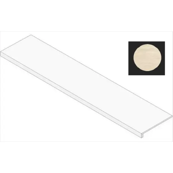 Atlas Concorde Italy Marvel T HDO6 Navona White Scalino 120 33x120 - керамическая плитка и керамогранит