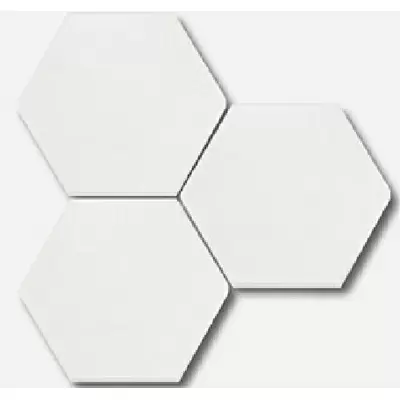 Equipe Scale Hexagon Porcelanico 22357 Hexagon Scale White Matt 11.6x10.1