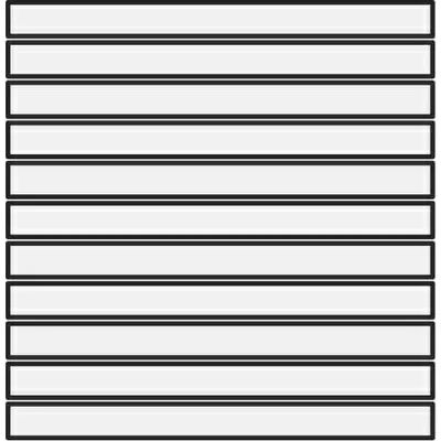 Casalgrande Padana Architecture 4704355 Mix Listelli Cool Grey 30x30