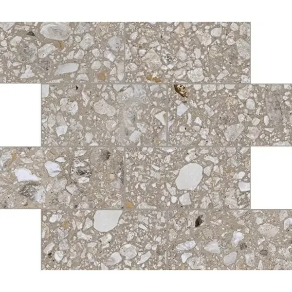 Cerim Ceramiche Match Up 772561 Earl Grey Mix Comfort Muretto 6mm 30x30