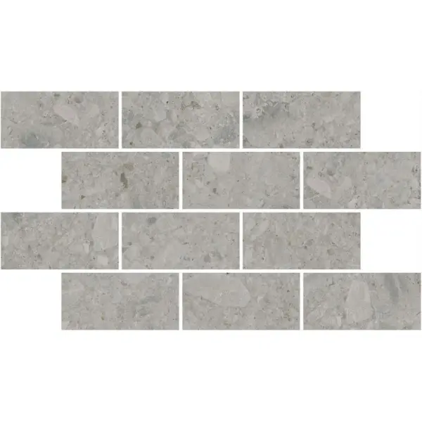 Kerama Marazzi Чеппо ди Гре DD606020\MM Мозаичный Серый Матовый Обрезной 20x34,6