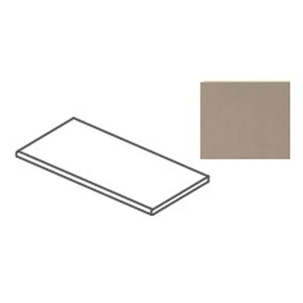 Impronta italgraniti Nuances NU07GT2 Cipria Gradone Toro 33x120