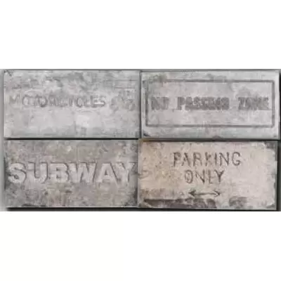 Serenissima Cir New York Road Signs Mix Soho 10x20