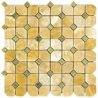 Natural mosaic Octagon 7M073+7M068-DP9 30.5x30.5
