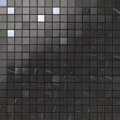 Atlas Concorde Marvel Stone 9MQN Nero Marquina Mosaic Q 30.5x30.5