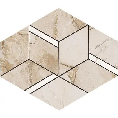 Ava Bolgheri Stone 196102 Rombo Beige Nat Ret 37x22