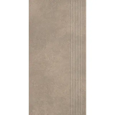Grupa Paradyz Magnetik Brown Stopnica Prasowana Mat 29,8x59,8