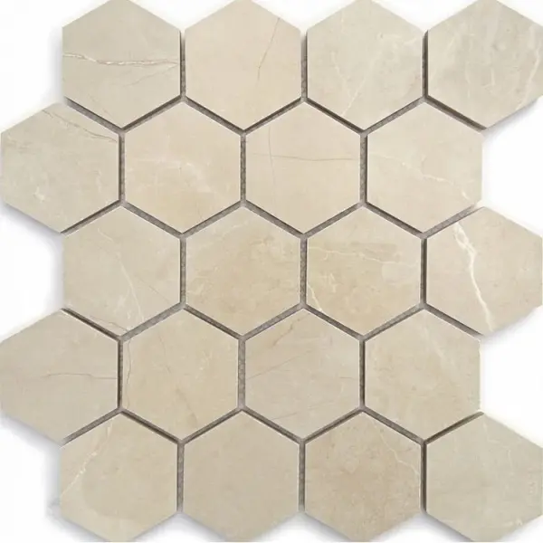 Caramelle Marble Porcelain Nuvola Beige Pol 26,7x30,8 - керамическая плитка и керамогранит
