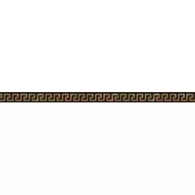Versace Olympus 268021 Listello Greca Oro Nero 2,5x50