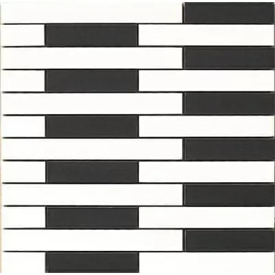 Apavisa Spectrum 8431940111815 White Satinado Mosaic Link 29.75x29.75