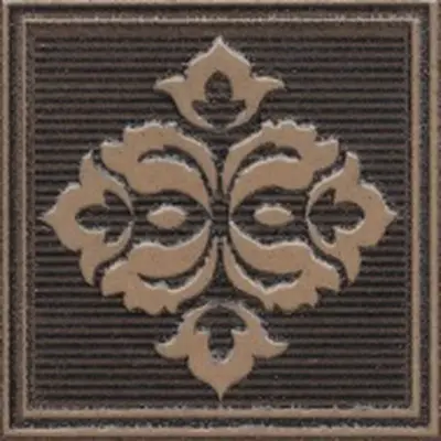 Kerama Marazzi Версаль AD\B400\SG929720R Коричневая Обрезная 7x7