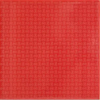 Ornamenta Basic Hello Kitty Red Lucidi 7mm 20x20