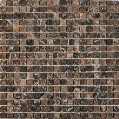 Pixel mosaic Каменная PIX219 Dark Emperador 1,5 30,5x30,5
