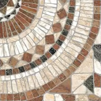 Ceramiche RHS (Rondine) Veneziano Moro Tondo 34x34