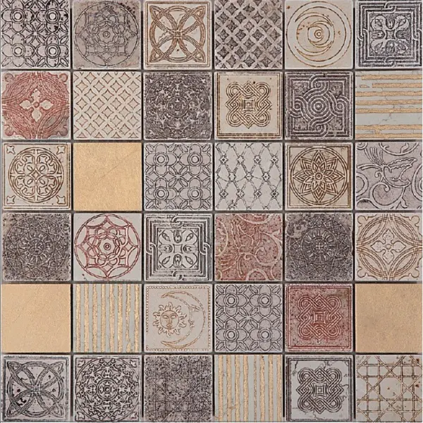 Lithos Stamp Mix Gold 30,5x30,5
