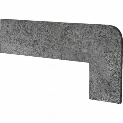 Exagres Opera Zanquin Recto Iron Dcha прав. угловой 17.5x42.3